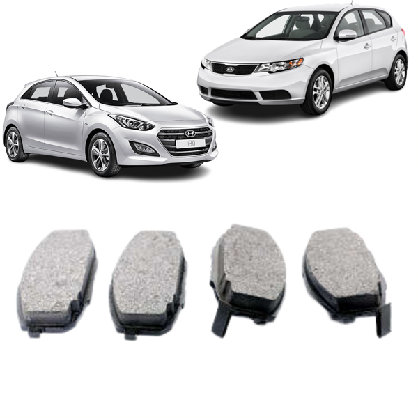 Pastilha Freio Hyundai I30 2.0 16v Cw 2010 Ate 2012 Dianteira Sistema Mando Trw-varga Rcpt12170